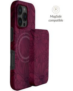 MIO Powerbank 5.000 mAh 15W - MagSafe Compatible - Berry Blooms