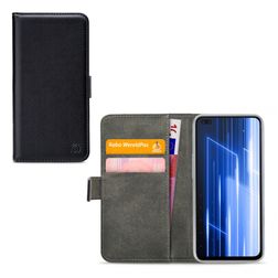 Mobilize Classic Gelly Wallet Realme X50 Hoesje Bookcase Portemonnee - Zwart