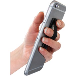 Mobiparts Elastic Grip Handle Telefoon Grip - Zwart