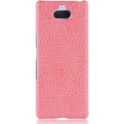Mobigear Croco Sony Xperia 10 Plus Hoesje Hardcase Backcover - Roze