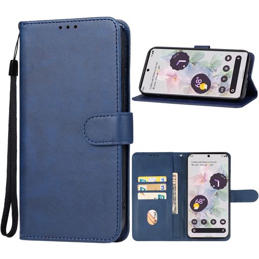Mobigear Wallet Google Pixel 8 Hoesje Bookcase Portemonnee - Blauw