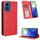Mobigear Sensation Motorola Moto E14 Hoesje Bookcase Portemonnee - Rood