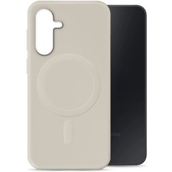 My Style Protective Flex Samsung Galaxy S25 FE MagSafe Hoesje Flexibel TPU Backcover - Antique White