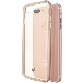 Mobilize Gelly Plus iPhone 7 Plus Hoesje Flexibel TPU Backcover - Transparant / Roségoud