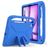 Mobigear AeroArmor iPad Air 13 Inch (2024) Kinder Tablethoes met Handvat + Stylus Houder - Blauw