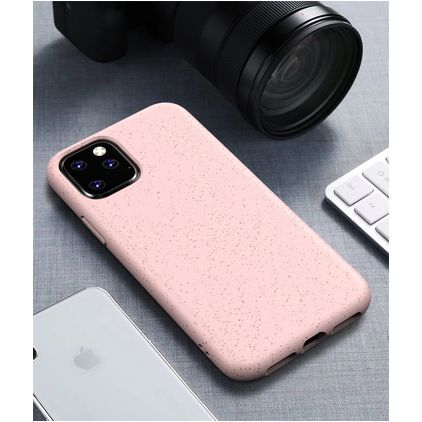Mobigear Bio iPhone 11 Hoesje Eco Friendly Backcover - Roze