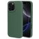 Mobiparts iPhone 16 Pro Max Siliconen Hoesje Backcover - Forest Green
