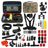 Puluz GoPro Mount Accessoires Starter Pack 53 Delig + Opbergtas Army