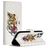 Mobigear Design iPhone 12 Pro Max Hoesje Bookcase Portemonnee - Tijger
