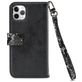 Mobilize Gelly Zipper iPhone 11 Pro Hoesje Uitneembare 2in1 Clutch - Zwart