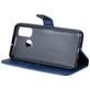 Mobigear Zipper Huawei P Smart (2020) Hoesje Bookcase Portemonnee - Blauw