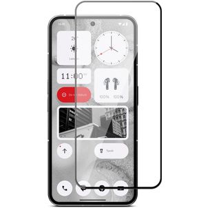 Mobigear Premium Nothing Phone (2a) Glazen Screenprotector - Case Friendly - Zwart