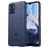 Mobigear Rugged Shield Motorola Moto E22i Hoesje Flexibel TPU Backcover Shockproof - Blauw
