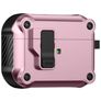 Mobigear Armor Clip Apple AirPods Pro 1 Hardcase Hoesje - Roze