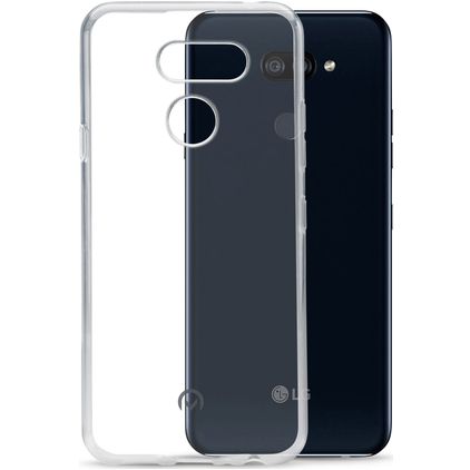Mobilize Gelly Doorzichtig LG K40s Hoesje Flexibel TPU Backcover - Transparant