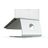 rain design mStand 360 Laptopstandaard - Zilver Universeel