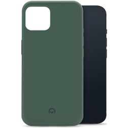 Mobilize Rubber Gelly iPhone 13 Hoesje Flexibel TPU Backcover - Matt Green