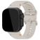 Mobilize Buckle Siliconen Apple Watch Bandje Gespsluiting - 42/41/40/38 mm - Sterrenlicht