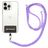 Mobigear Nylon Lanyard Universeel Telefoonkoord Verstelbaar - Paars