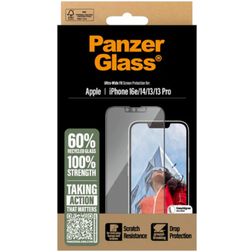 PanzerGlass Ultra-Wide Fit iPhone 13 Pro Glazen Screenprotector - Case Friendly