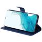 Mobigear Zipper Samsung Galaxy S23 Hoesje Bookcase Portemonnee - Blauw
