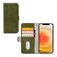 Mobilize Elite Gelly iPhone 12 Hoesje Bookcase - Groen