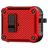 Mobigear Racing Clip Apple AirPods 3 Hardcase Hoesje - Rood