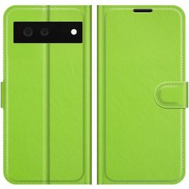 Mobigear Classic Google Pixel 6 Hoesje Bookcase Portemonnee - Groen