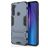 Mobigear Armor Stand Xiaomi Redmi Note 8T Hoesje Hardcase Backcover Shockproof met Standaard - Marineblauw