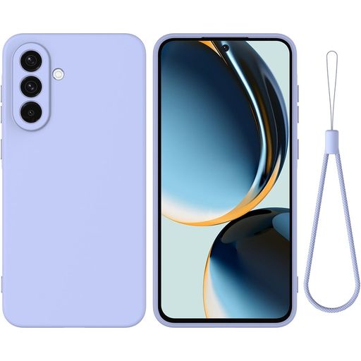 Mobigear Rubber Touch Samsung Galaxy A56 Siliconen Hoesje Backcover - Paars