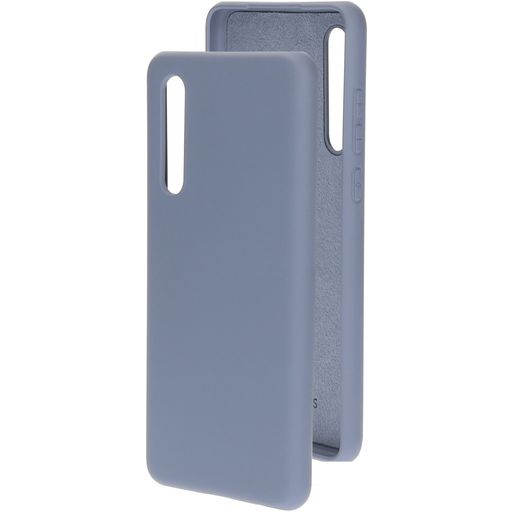 Mobiparts Huawei P30 Siliconen Hoesje Backcover - Royal Grey