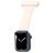 Mobigear Clip Verpleegkundige Apple Watch Bandje Speld - 49/46/45/44 mm - Wit