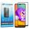 Mobigear Premium Samsung Galaxy M22 Glazen Screenprotector - Case Friendly - Zwart