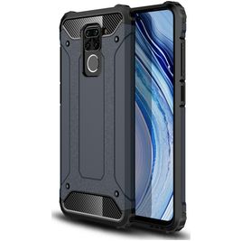 Mobigear Outdoor Xiaomi Redmi Note 9 Hoesje Hardcase Backcover Shockproof - Donkerblauw