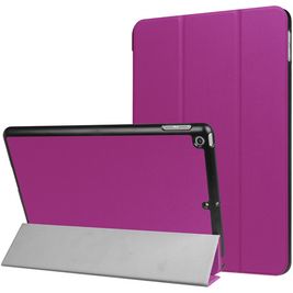 Mobigear Tri-Fold iPad 6 (2018) Hoes Bookcase - Paars Mobigear Tri-Fold iPad 6 (2018) Hoes Bookcase - Paars