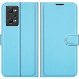 Mobigear Classic Realme GT2 Hoesje Bookcase Portemonnee - Blauw