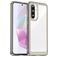 Mobigear Crystal Samsung Galaxy A36 Hoesje Hardcase Backcover - Grijs