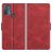 Mobigear Slim Magnet Motorola Moto G50 Hoesje Bookcase Portemonnee - Rood
