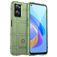 Mobigear Rugged Shield OPPO A76 Hoesje Flexibel TPU Backcover Shockproof - Groen