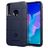 Mobigear Rugged Shield Huawei P40 Lite E Hoesje Flexibel TPU Backcover Shockproof - Blauw