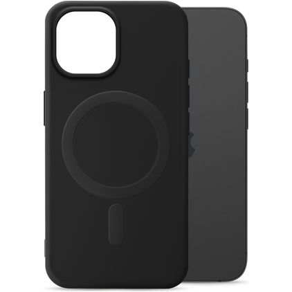 My Style Protective Flex iPhone 13 MagSafe Hoesje Flexibel TPU Backcover - Zwart