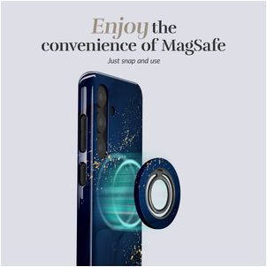 MIO Holder MagSafe Telefoon Ring - Midnight Sparkle Universeel