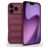 Mobigear Bumpy iPhone 18 Pro Max Hoesje Flexibel TPU Backcover - Wine Red