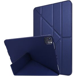 Mobigear Origami iPad Air 11 Inch (2026) Hoes Bookcase - Donkerblauw