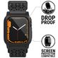 Catalyst Waterproof Case Siliconen Apple Watch - 41 mm Bandje Klemsluiting - Zwart