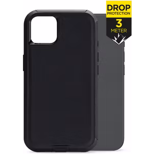 Mobilize Defender iPhone 15 Hoesje Hardcase Backcover Shockproof - Zwart
