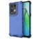 Mobigear Honeycomb OPPO Reno 8 Pro 5G Hoesje Hardcase Backcover Shockproof - Blauw