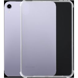 Mobigear Cushion iPad Mini 7 (2024) Hoes Flexibel TPU Backcover - Transparant