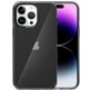 Mobigear Crystal iPhone 15 Pro Max Hoesje Hardcase Backcover - Grijs