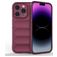 Mobigear Bumpy iPhone 15 Pro Hoesje Flexibel TPU Backcover - Bordeaux Rood